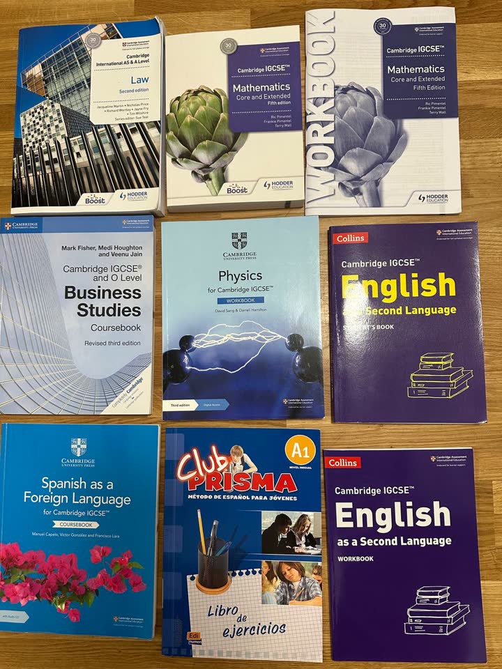 Учебники и рабочие тетради IGCSE / AS / A level (Cambridge)