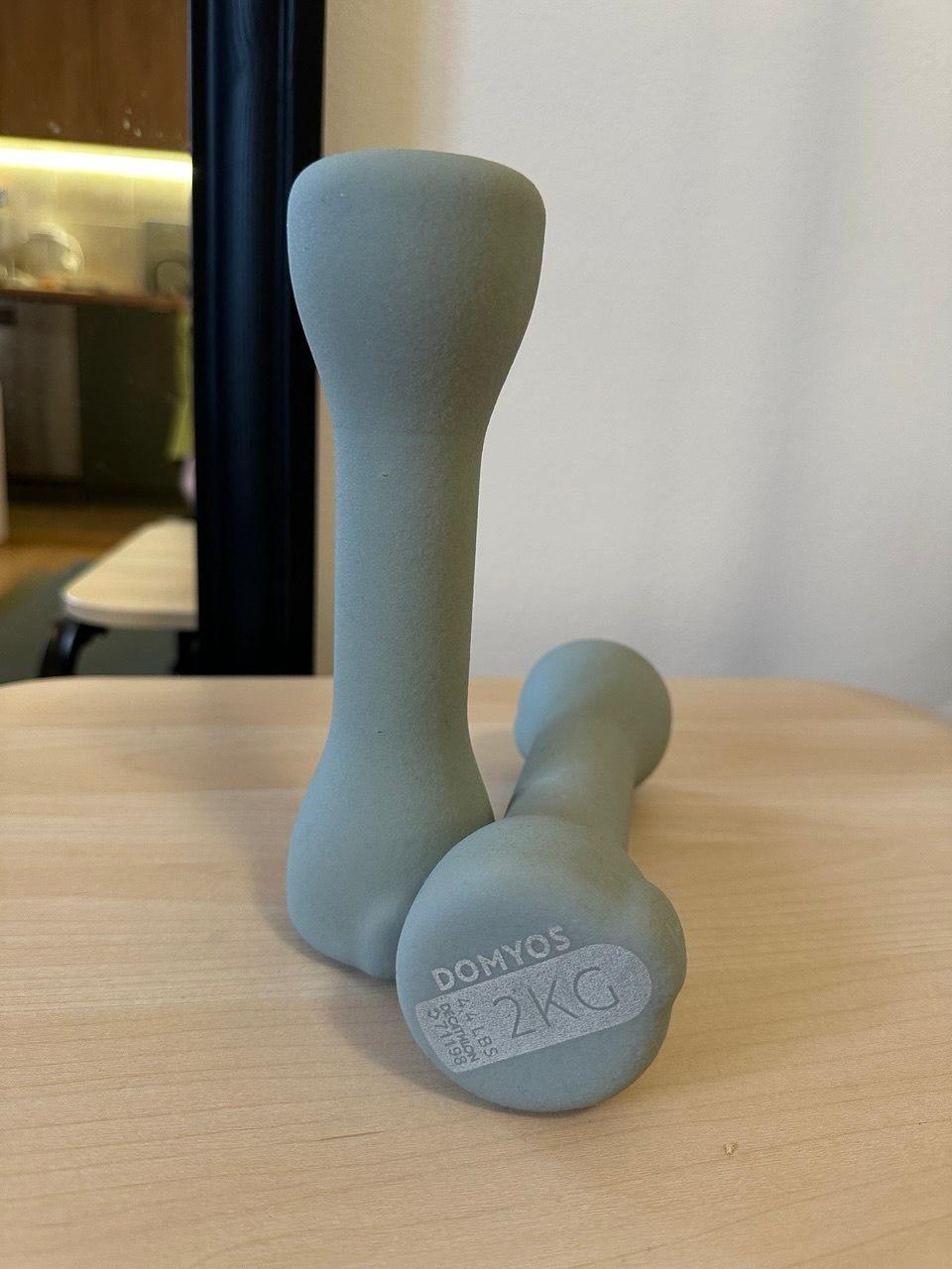 Domyos bučice (2 kg) iz Decathlona