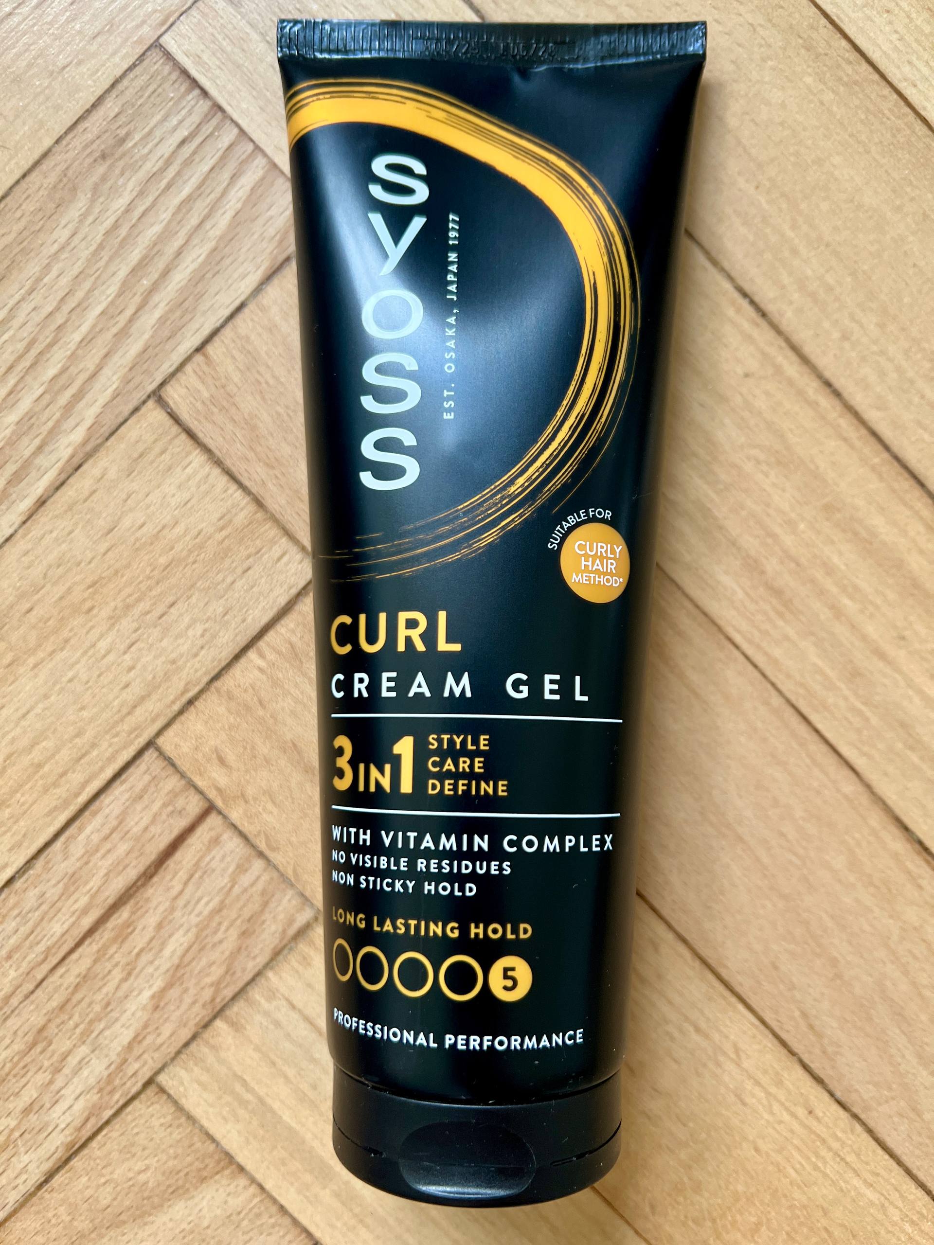 Syoss curl cream gel