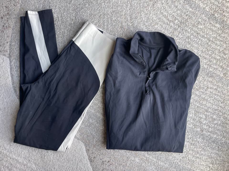 Леггинсы Oysho и пижама Uniqlo