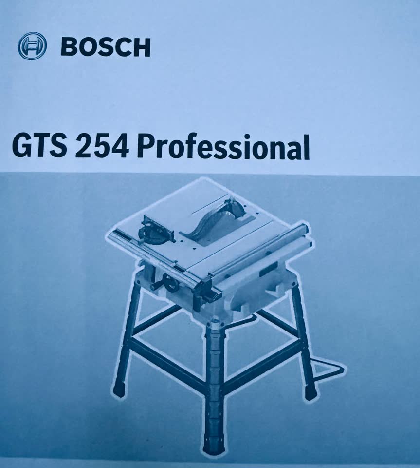 Настольная циркулярная пила Bosch GTS 254 Professional