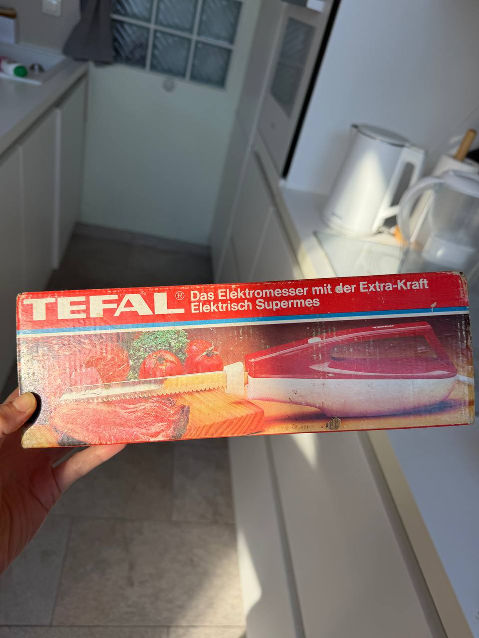 Retro električni nož Tefal