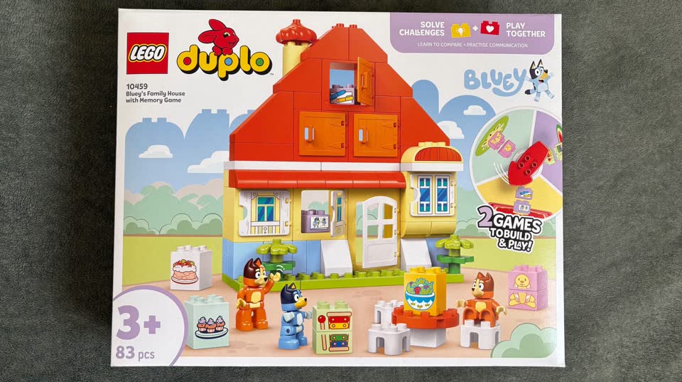 LEGO DUPLO Bluey Family House 10459