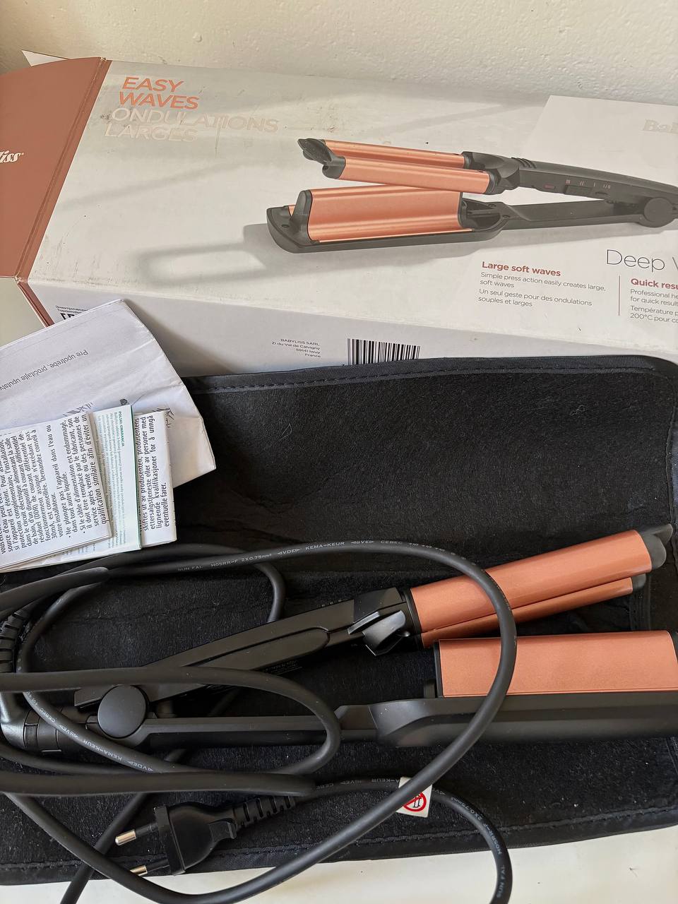 Щипцы для волн Babyliss