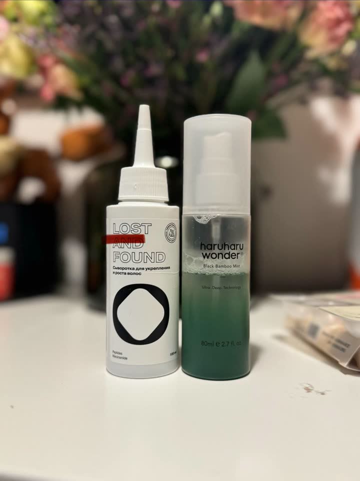 Сыворотка для роста волос Openface, Harubaru wonder –Black Bamboo Mist, K-SECRET SEOUL 1988 Collagen Boosting Ball, Elizabeth Arden - Ceramide Capsule
