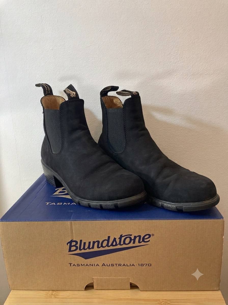 Blundstone 1960 черный нубук, UK 6