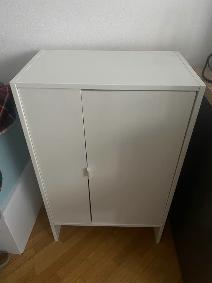 IKEA BAGGEBO element s vratima, bela