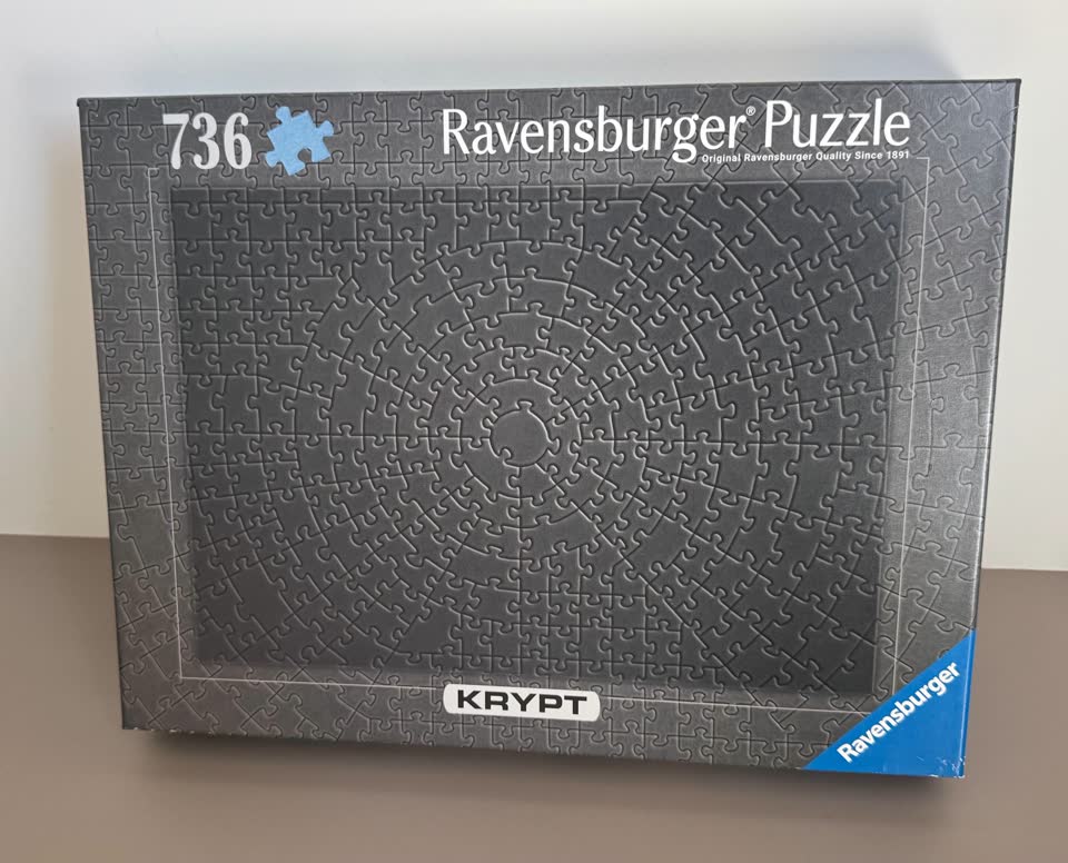 Пазл Ravensburger Krypt Black, 736 шт, 70х50 см