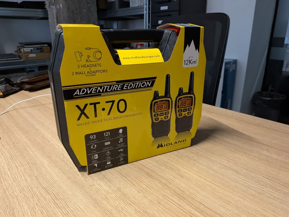 Prodajem set radio-stanica Midland XT-70