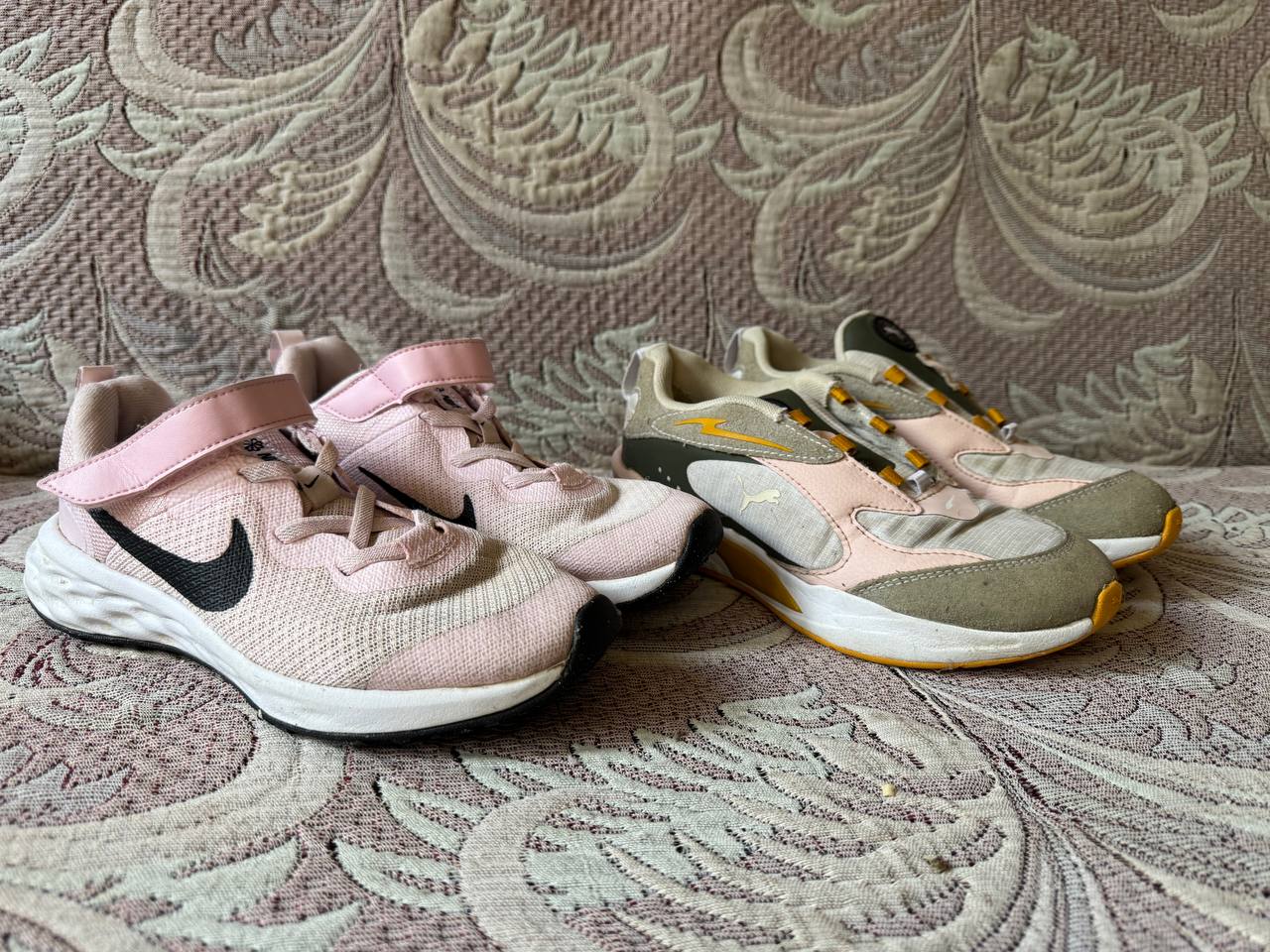 Кроссовки Puma и Nike