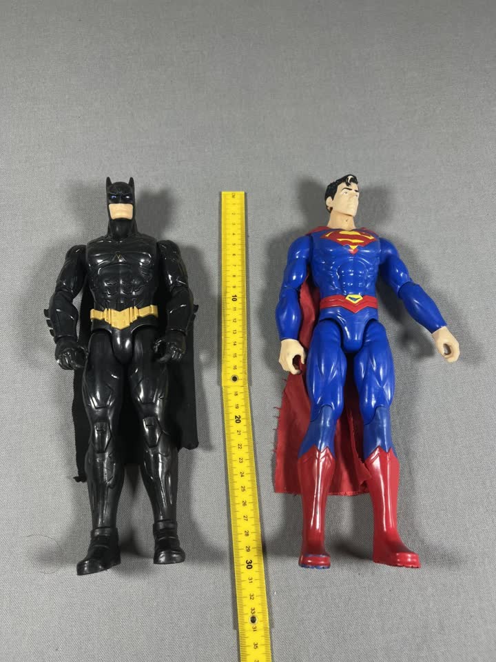 Фигурки Бэтмен и Супермен (DC Comics, Mattel) 30см - 2000дин