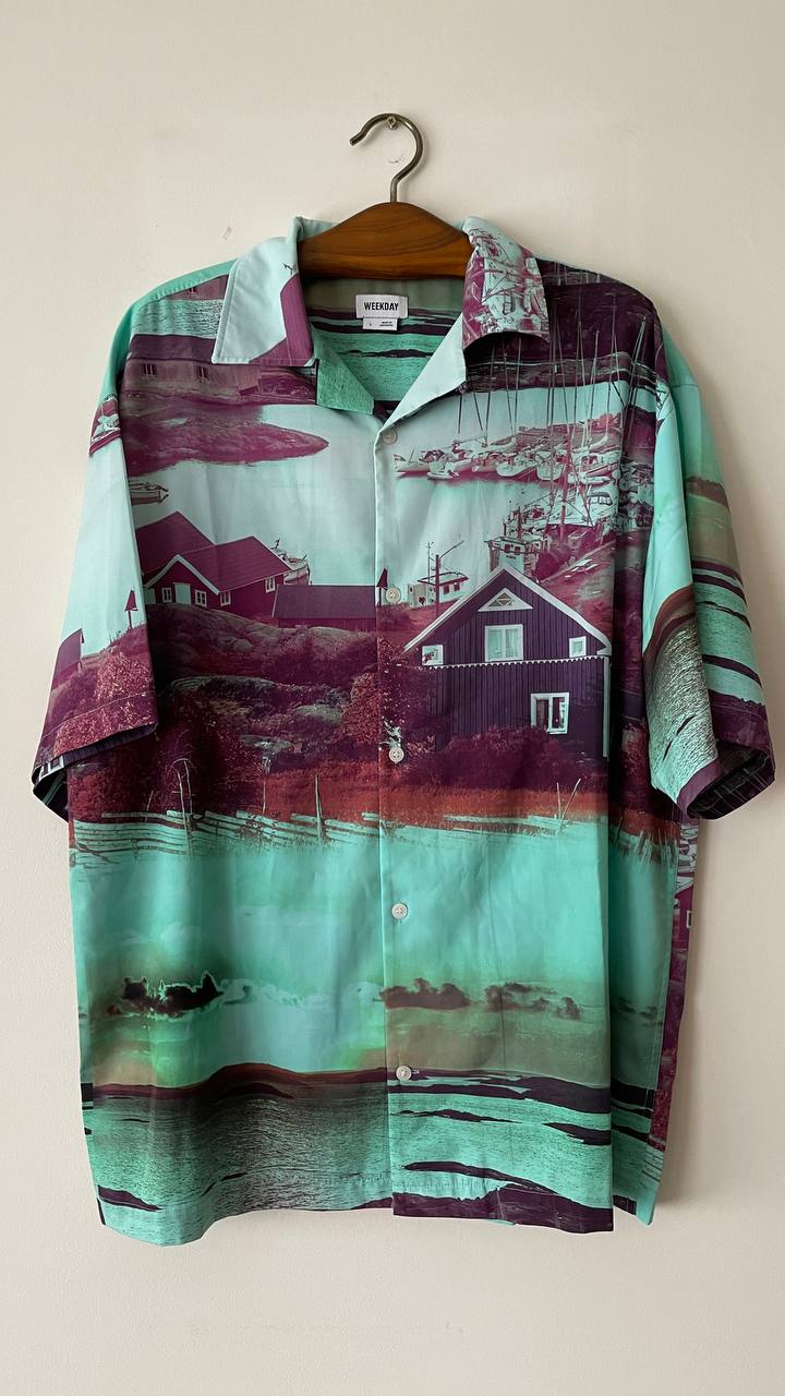 Рубашка WEEKDAY мужская