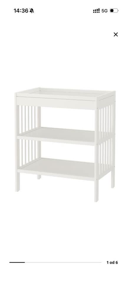 Пеленальный стол IKEA + матрасик