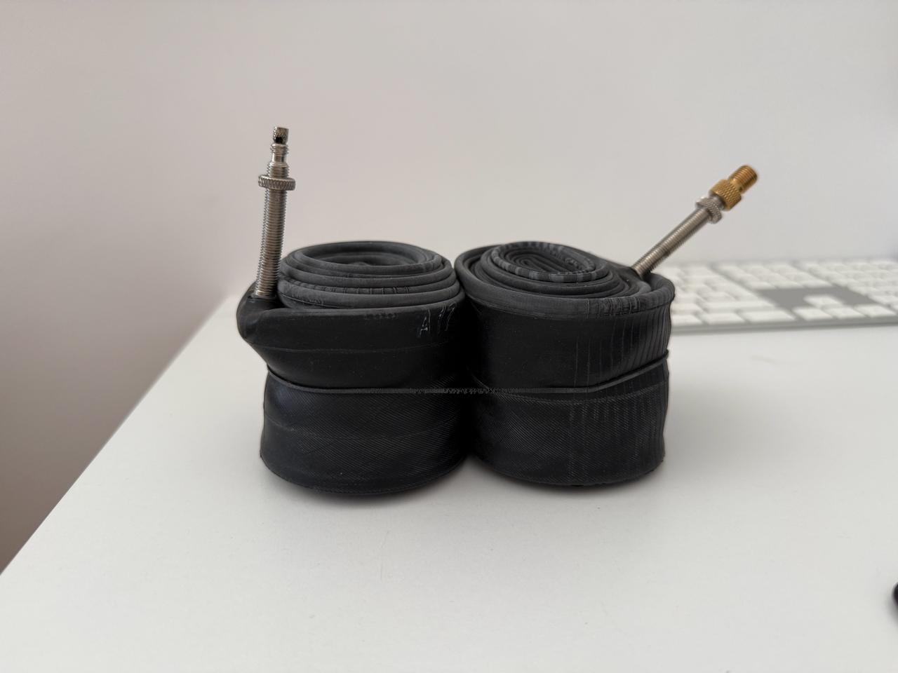 Две велосипедные камеры WTB 27,5 × 1.9–2.3 (650B), Presta