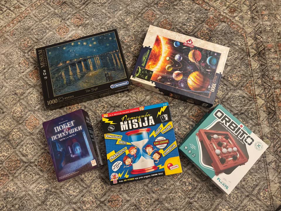 Продаю детские и взрослые игры, пазлы