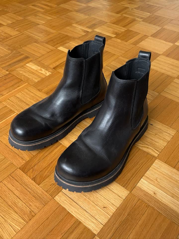 Birkenstock мужские кожаные ботинки Chelsea