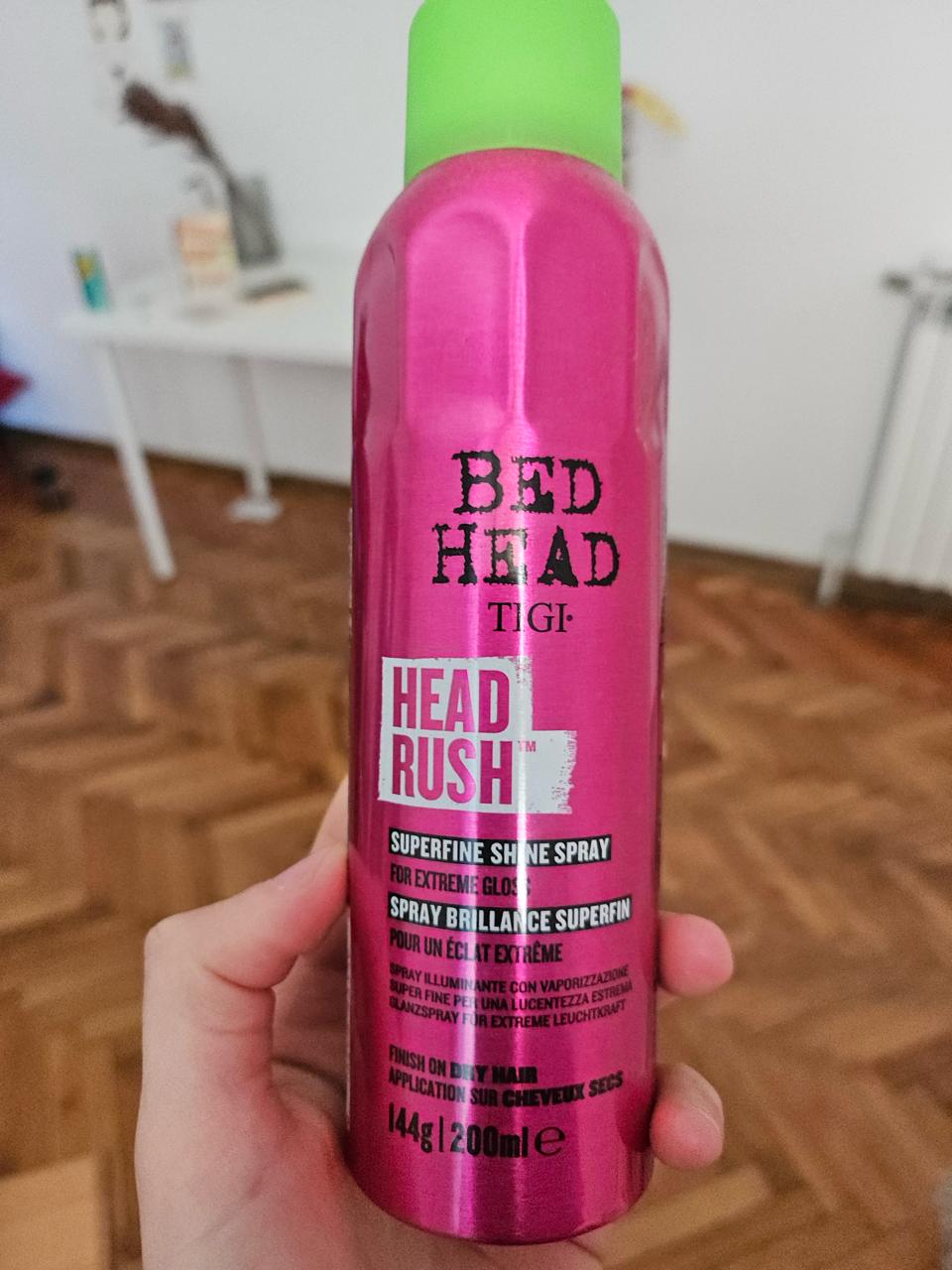 Bed Head sprej za sjaj kose i maska za održavanje crvene boje