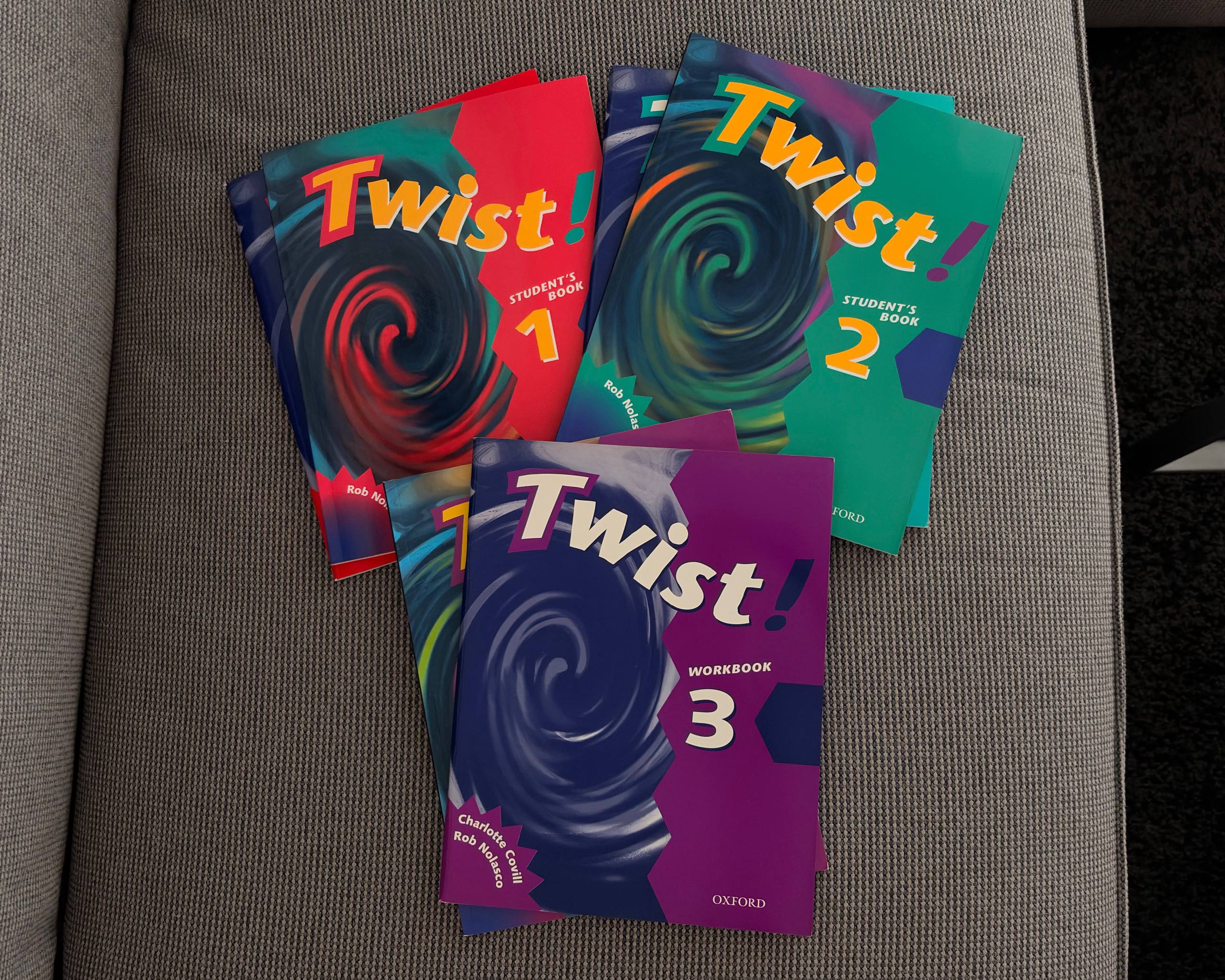 Учебники по Английскому Twist 1-3 части