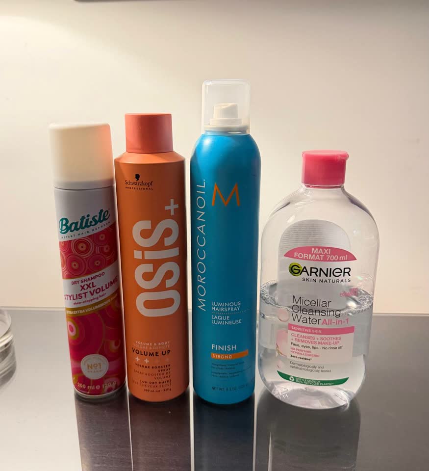 Лак для волос Moroccan, Osis, шампунь Batiste и другие