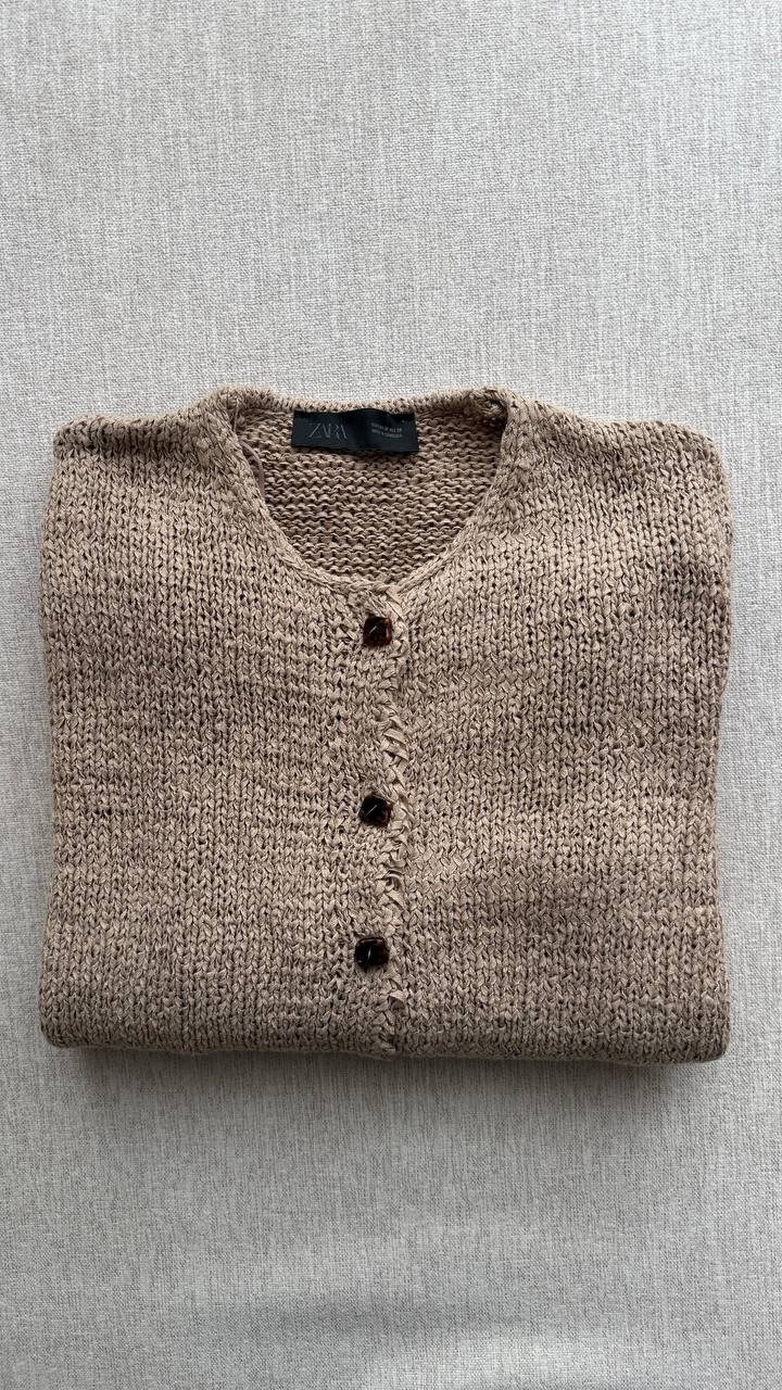 Кардиган Zara из хлопка