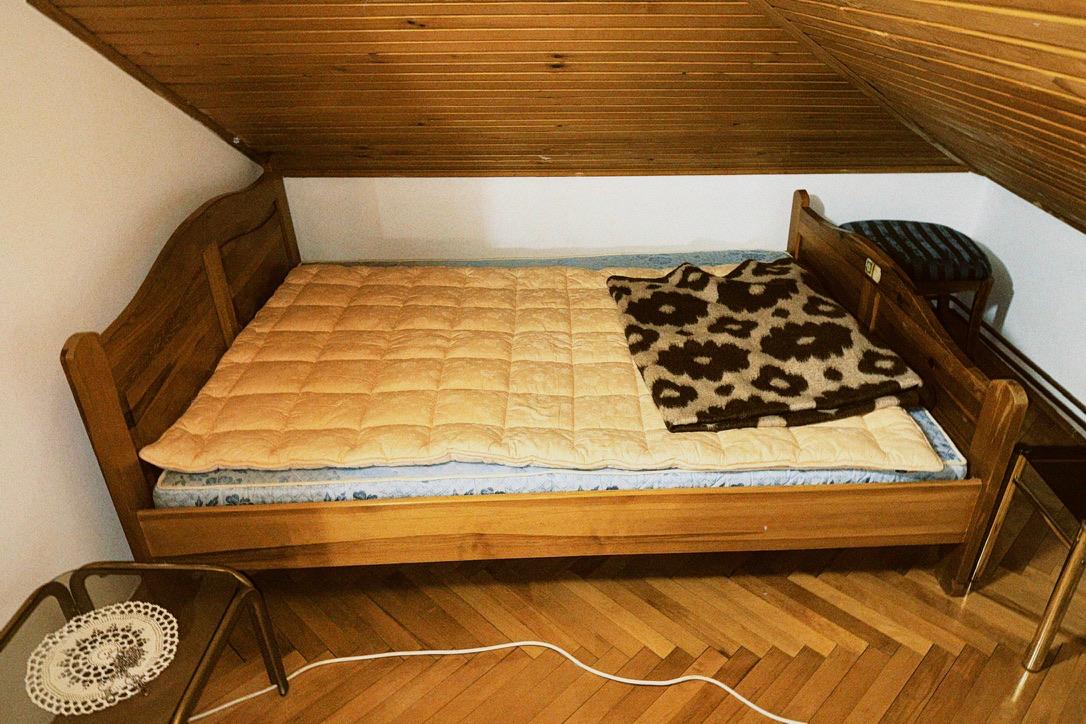 Винтажная двуспальная кровать ŠIPAD, Югославия