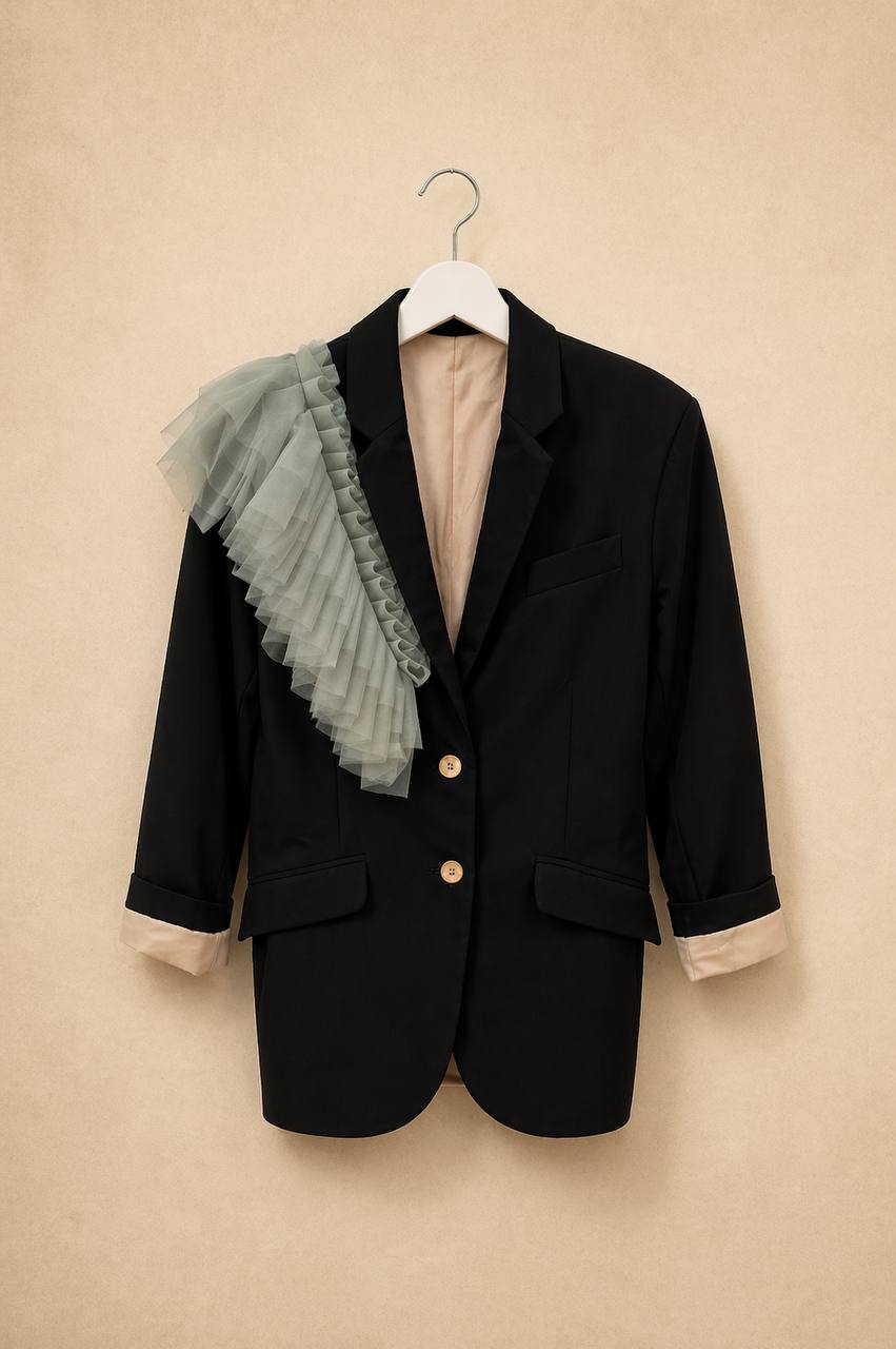 Пиджак/блейзер Country Textile с воланом