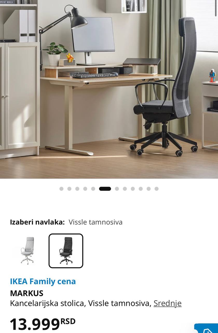 Kancelarijska stolica Markus