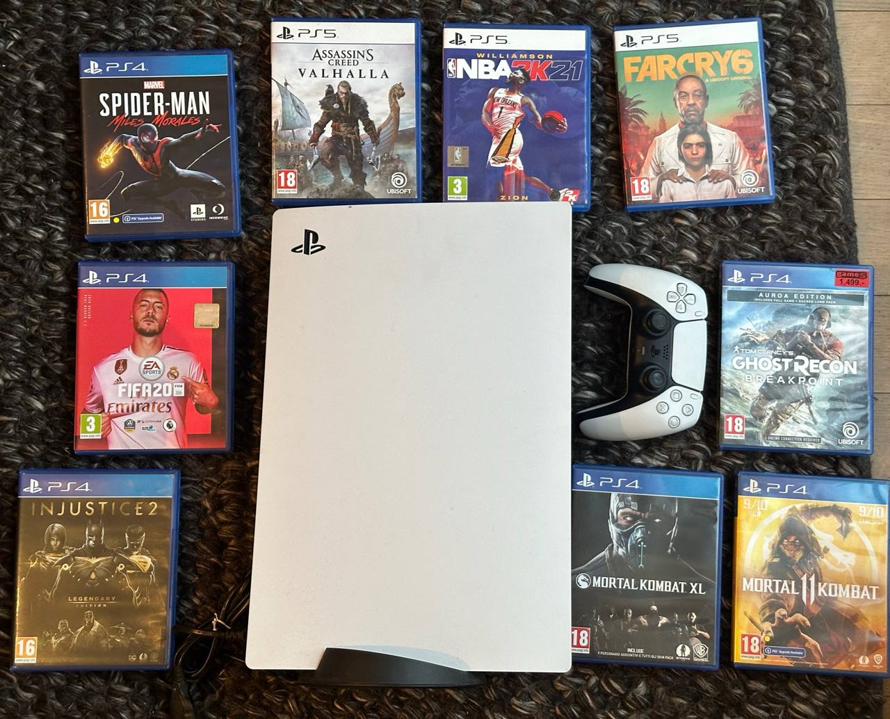 Prodajem PS 5 sa diskovodom