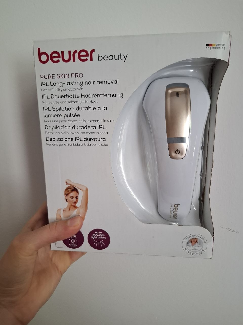 Продам фотоэпилятор Beurer Pure Skin Pro был немного в использовании