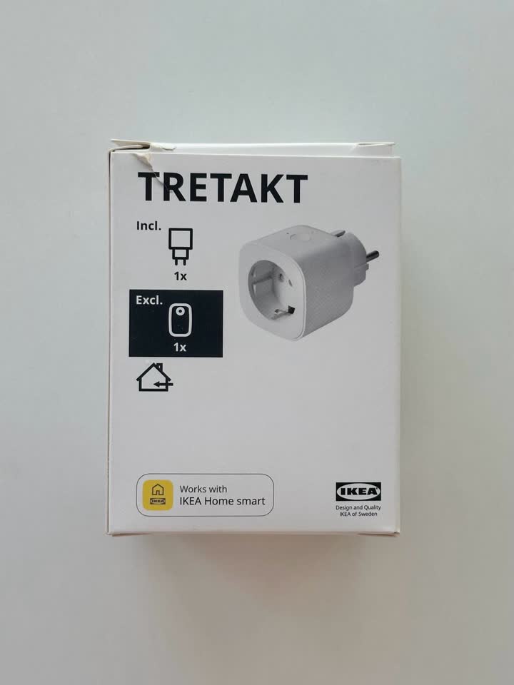 Умная розетка IKEA TRETÅKT