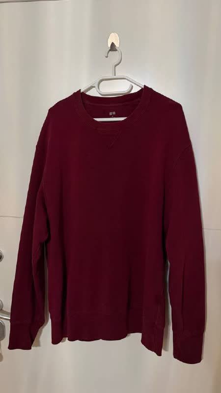 Кофта Uniqlo, бордовая, XL (58)