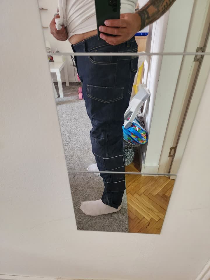 Мотоджинсы Cargos новые