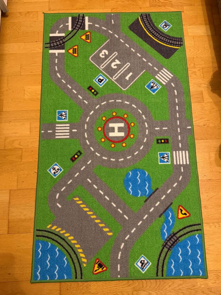 Детский коврик из IKEA