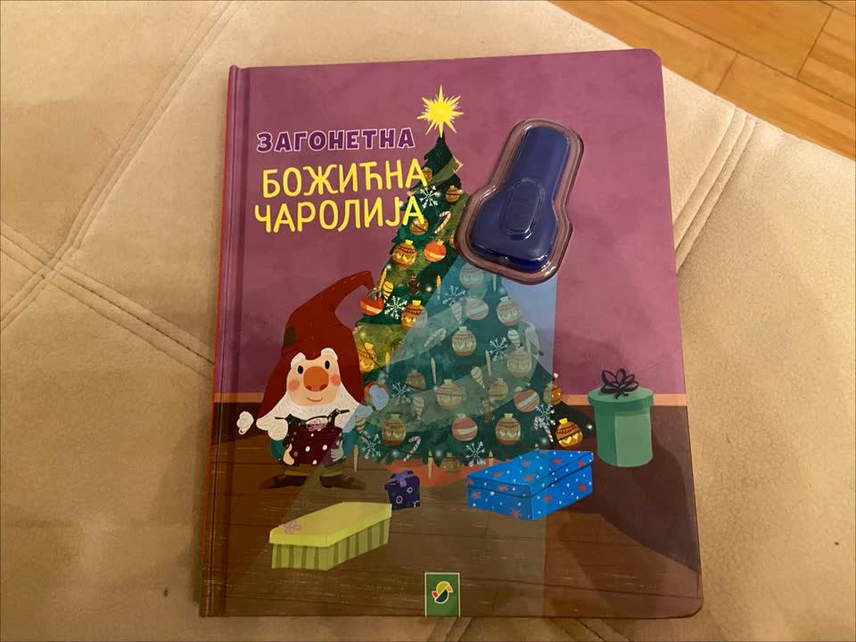 Новогодняя книга с фонариком
