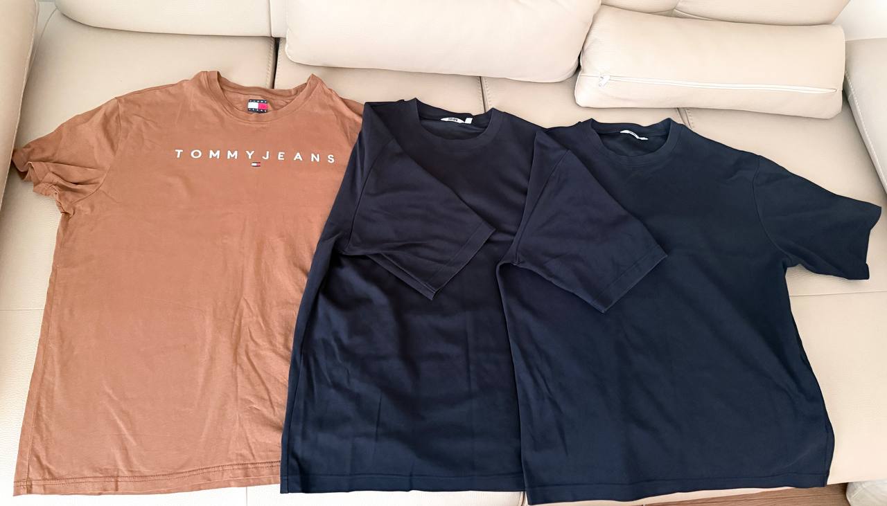 Футболки Tommy Hilfiger, Uniqlo, Superdry