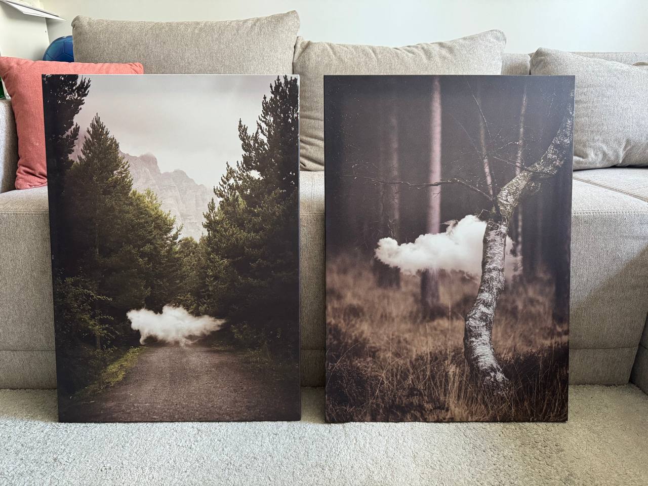 Set postera na drvenom okviru IKEA 70*50 cm (2 kom)