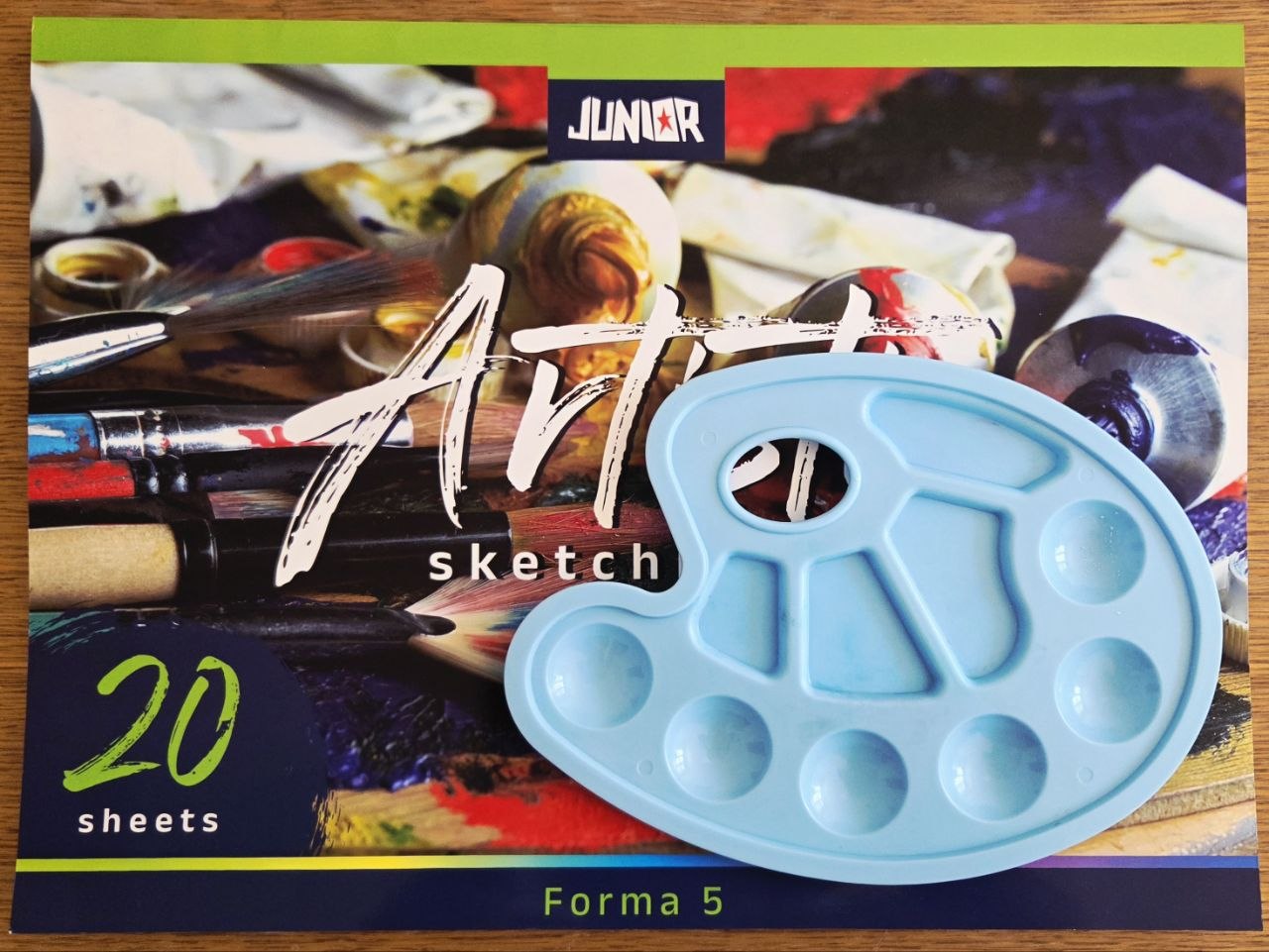 Skicbuka za crtanje A5 + paleta