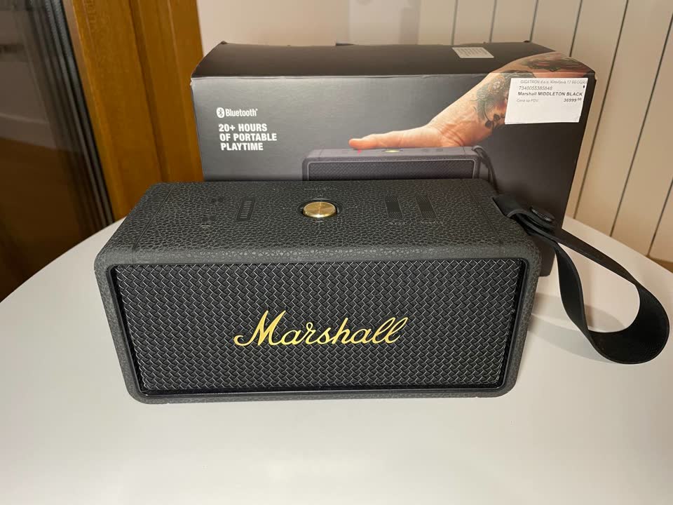 Колонка Marshall Middleton (чёрная)