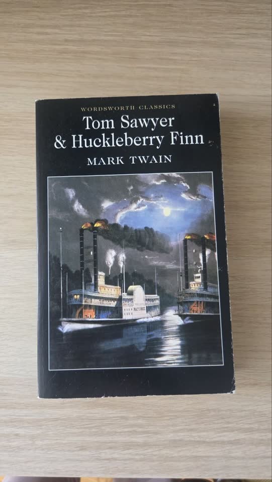 Tom Sawyer and Huckleberry Finn
