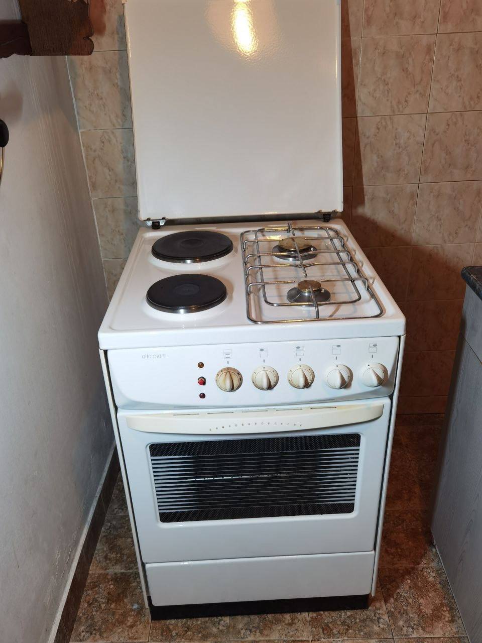 Плита электрическая комбинированная