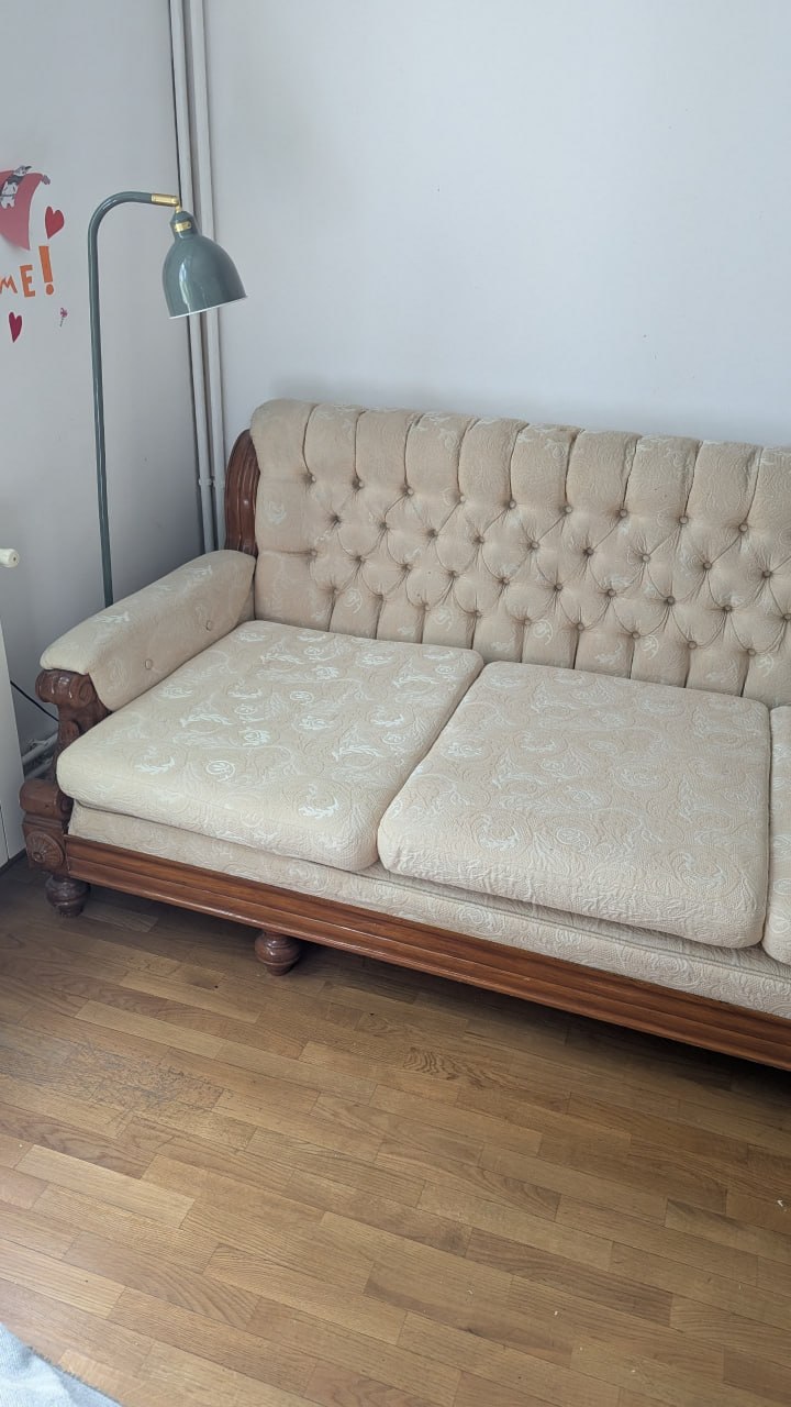 Luksuzni jugoslovenski vintage monolitni kauč