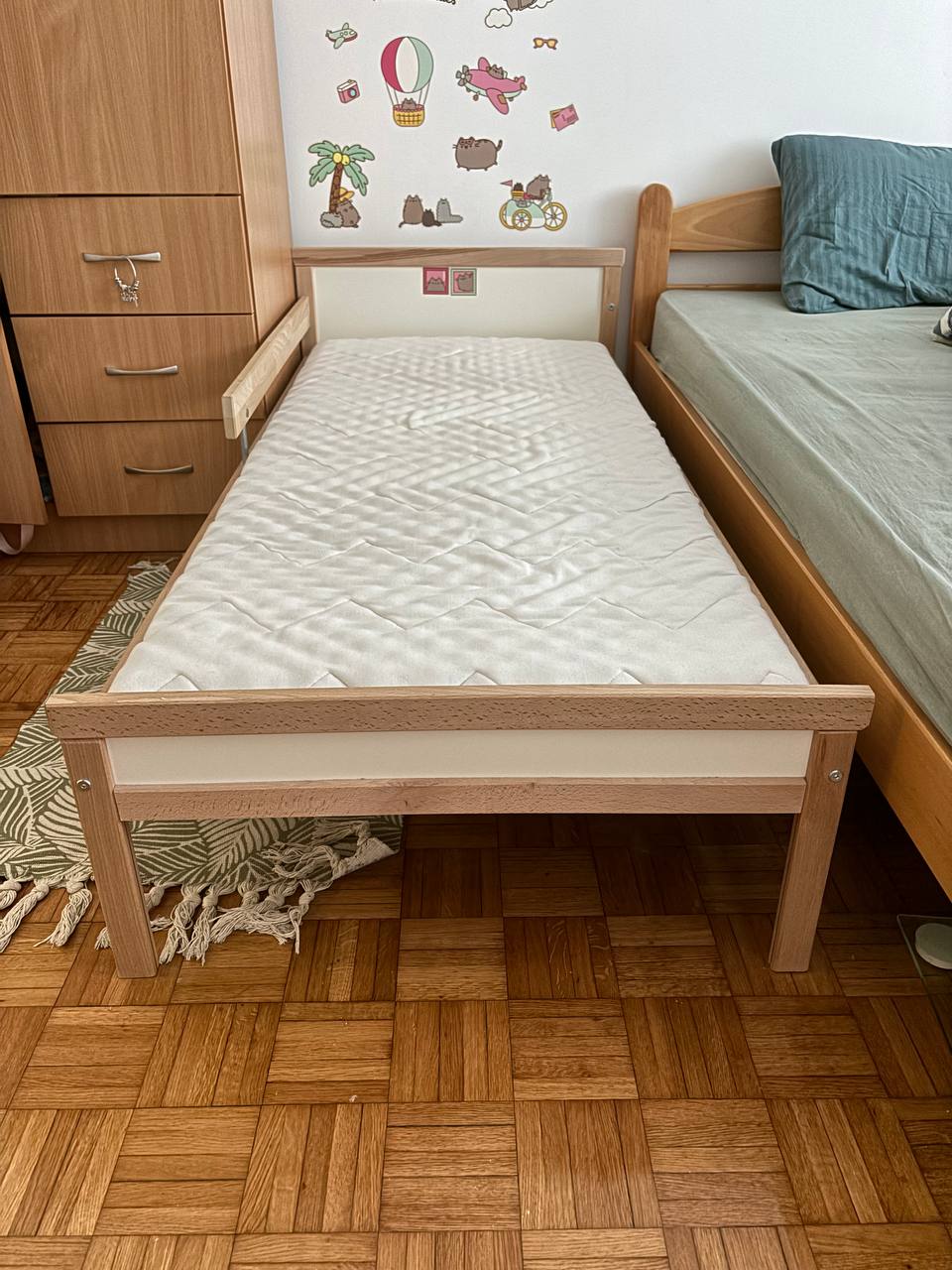 Детская кровать + матрас IKEA