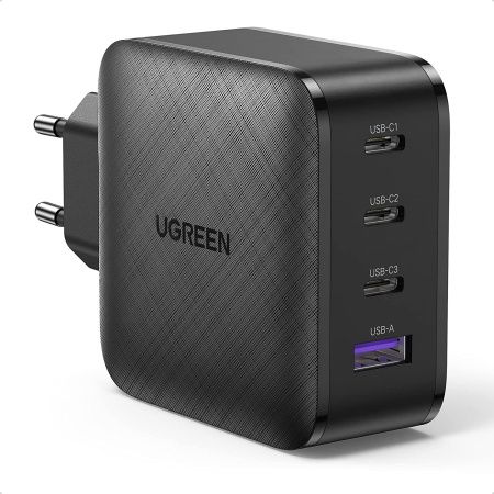 Продам зарядное устройство UGREEN GAN CD224 65W 1xUSB-A, 3xUSB-C
