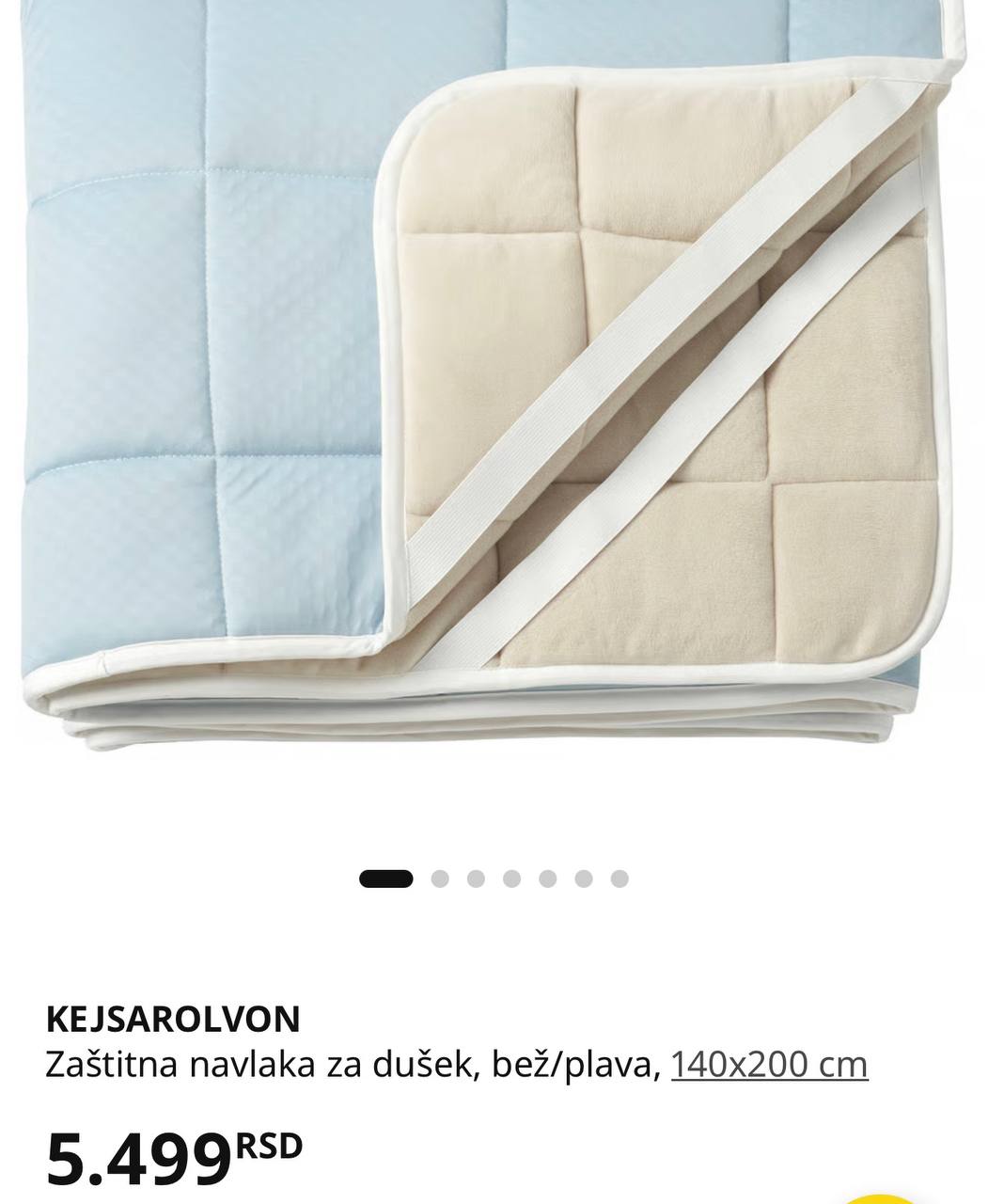 Dvostrani navlak za dušek