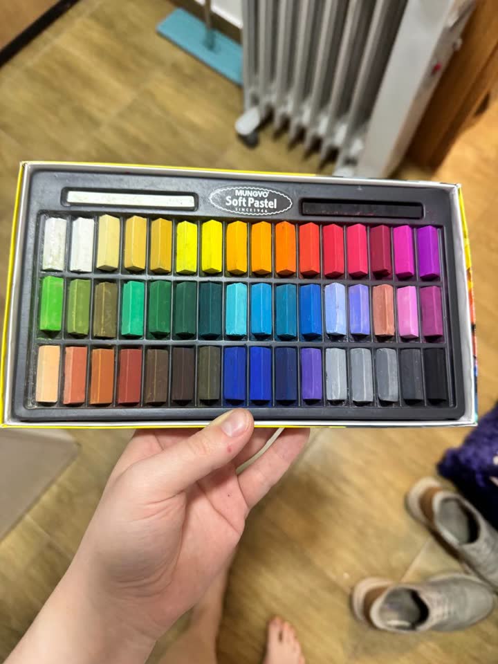 Набор сухой мягкой пастели Mungyo Soft Pastel For Artists (MPS-48) из 48 цветов