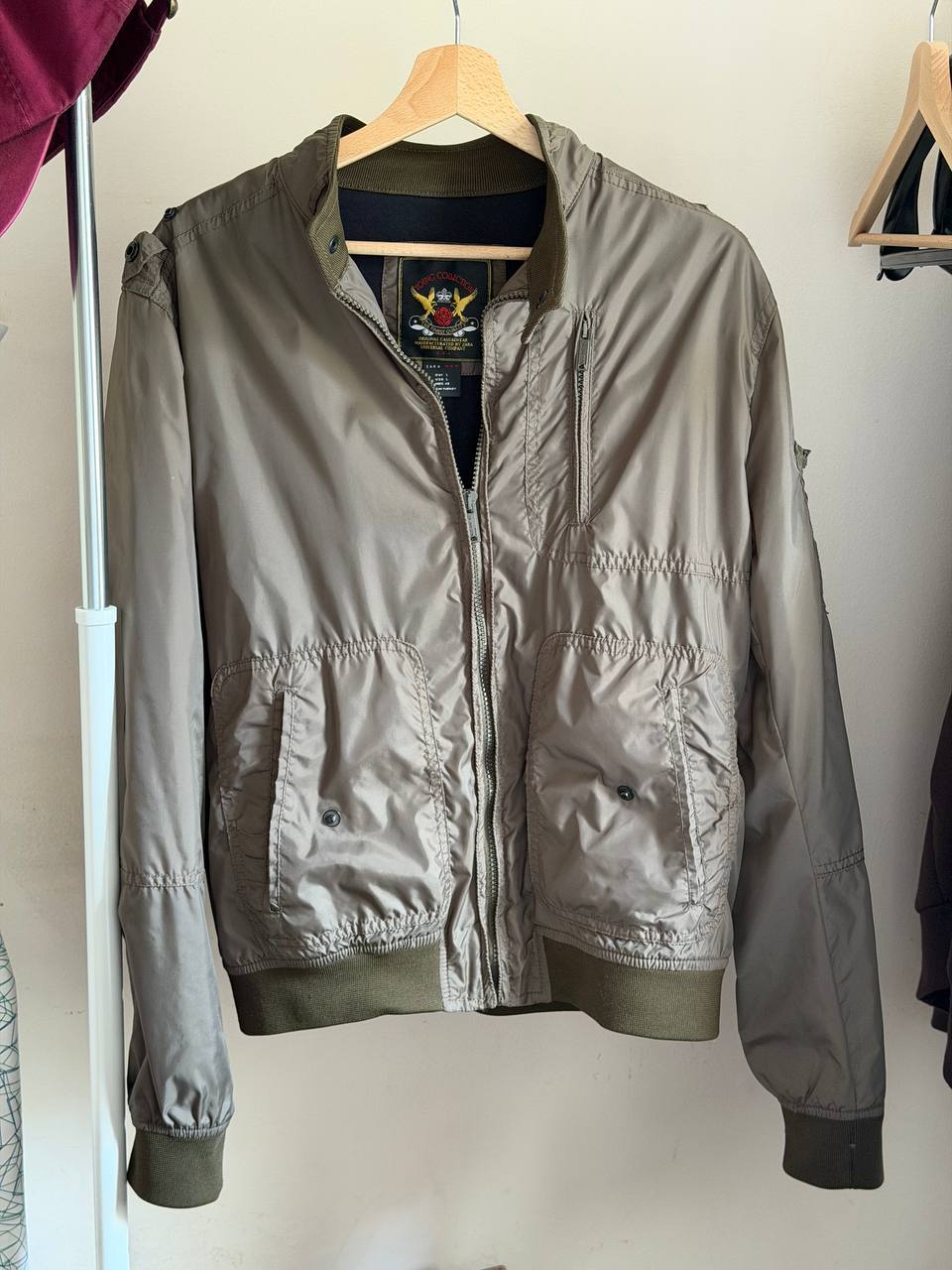 Винтажный бомбер Zara Man