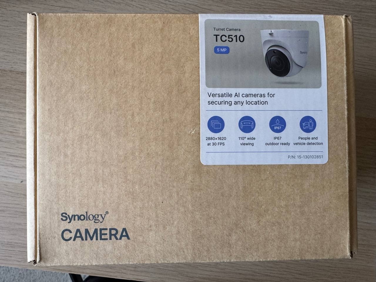 Продам камеру видеонаблюдения Synology TC 510