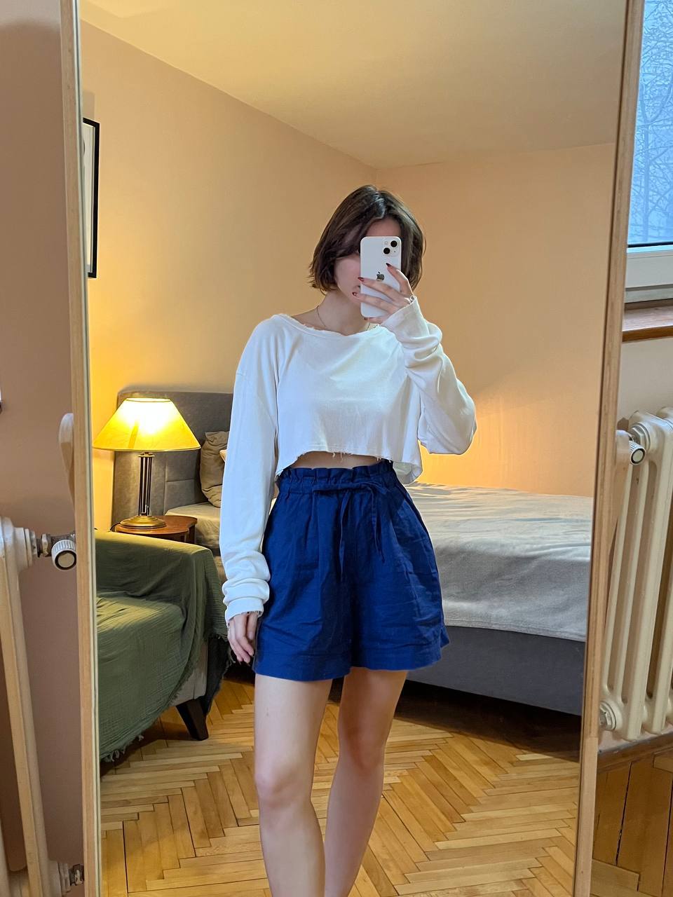Uniqlo šorts kobaltne boje