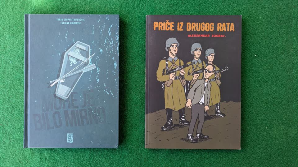 Графические романы: More je bilo mirno и Priče iz drugog rata