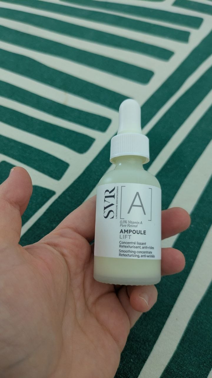 1. SVR serum sa retinolom. Ostalo negde oko 60%. Lako se upija, bez nametljivog mirisa